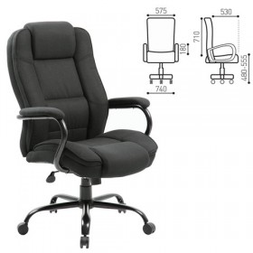 Кресло офисное BRABIX Heavy Duty HD-002 (ткань) в Стрелке - strelka.katalogmebeli.com | фото